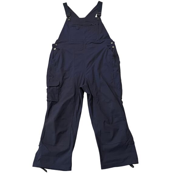 Duluth Trading Overalls Womens Heirloom Gardening Bib Navy Blue XXL x 29 - Picture 1 of 5